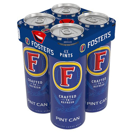 Foster's Lager Pint Can 4 x 568ml