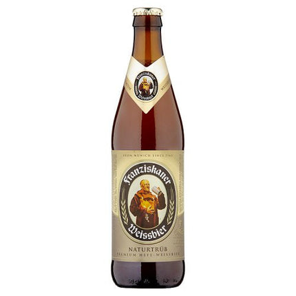 Franziskaner Weissbier German Craft Wheat Beer Bottle 12 x 500ml