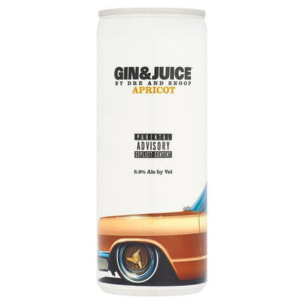 Gin & Juice by Dre & Snoop Apricot Can 250ml