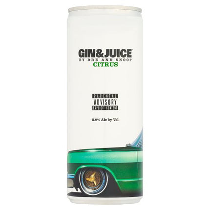 Gin & Juice by Dre & Snoop Citrus Can 250ml