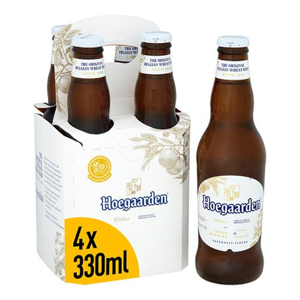 Hoegaarden Wheat Beer Bottle 4 x 330ml