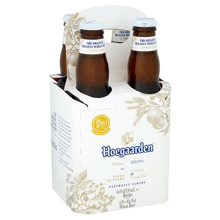 Hoegaarden Wheat Beer Bottle 4 x 330ml