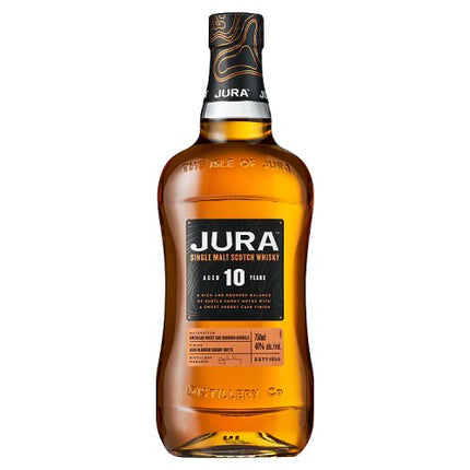 Jura 10 Year Old Aged Single Malt Scotch Whisky 70cl