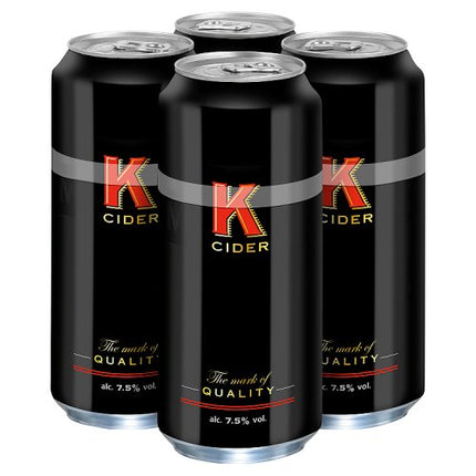 K Cider Can 4 x 500ml