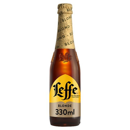 Leffe Blonde Beer Bottle 330ml