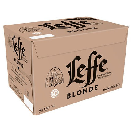 Leffe Blonde Bottle 4 x 330ml