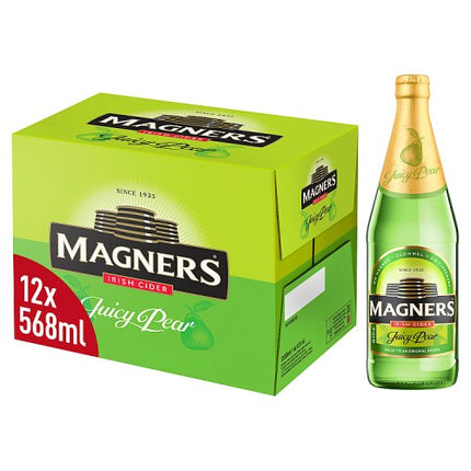 Magners Irish Cider Juicy Pear Bottle 12 x 568ml