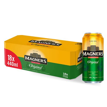 Magners Original Apple Irish Cider Can 18 x 440ml