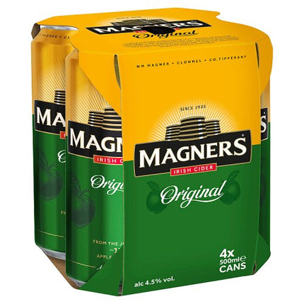 Magners Irish Cider Original Can 4 x 500ml