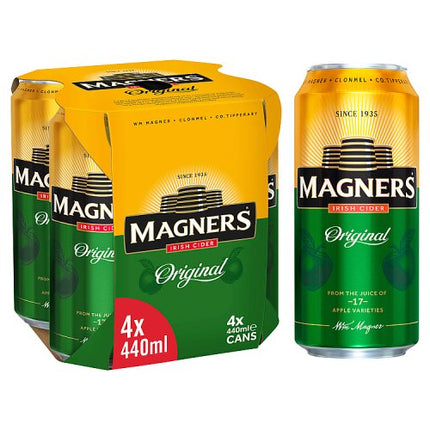 Magners Original Irish Cider Can 4 x 440ml