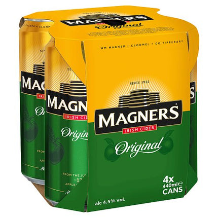 Magners Original Irish Cider Can 4 x 440ml