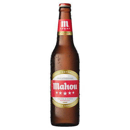 Mahou Beer Bottle 12 x 500ml