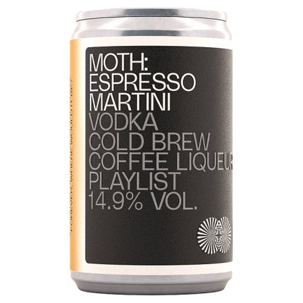 MOTH: Espresso Martini Can 12 x 125ml