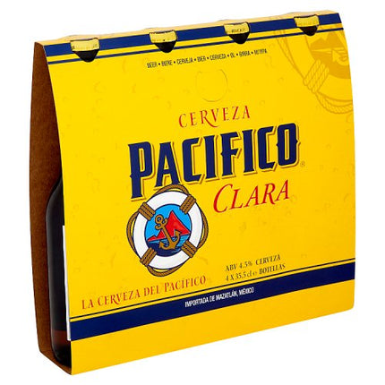 Pacifico Clara Mexican Beer Bottle 4 x 355ml