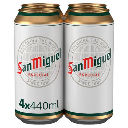 San Miguel Can 4 x 440ml