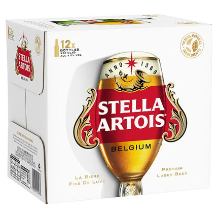 Stella Artois Lager Bottle 12 x 330ml