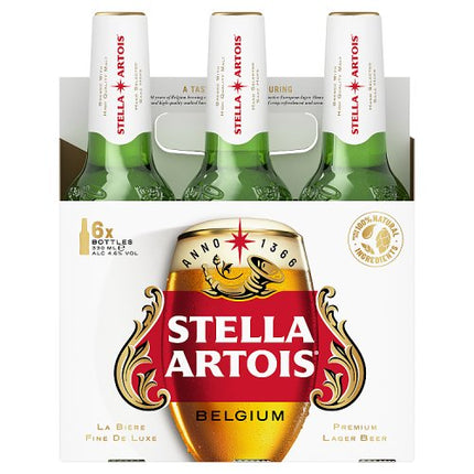 Stella Artois Lager Bottle 6 x 330ml