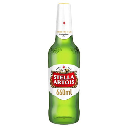 Stella Artois Lager Bottle 660ml