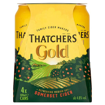 Thatchers Gold Cider 4 x 500ml