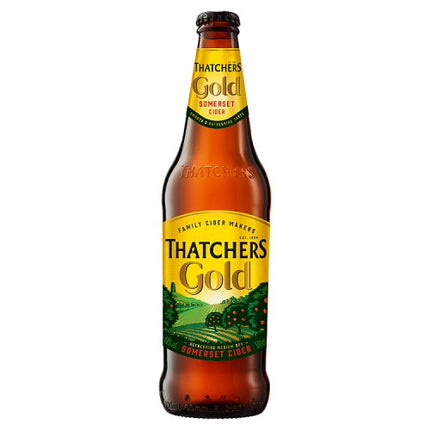 Thatchers Gold Cider Bottle 6 x 500ml