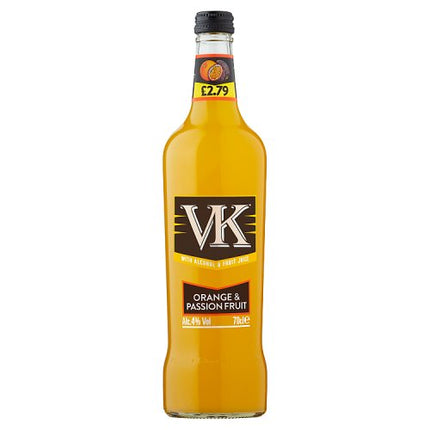 VK Orange & Passion Fruit 70cl £2.79