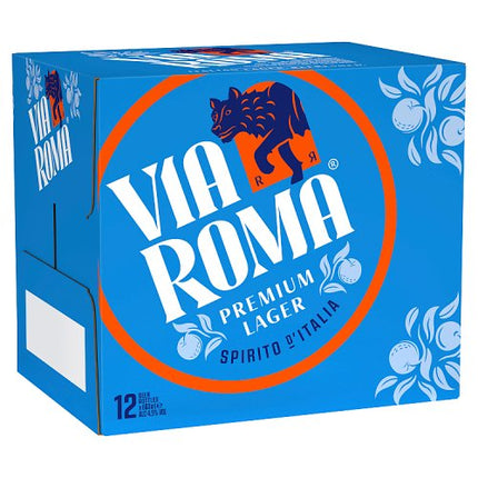 Via Roma Premium Lager Bottle 12 x 660ml