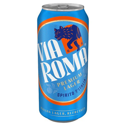 Via Roma Premium Lager Can 4 x 440ml