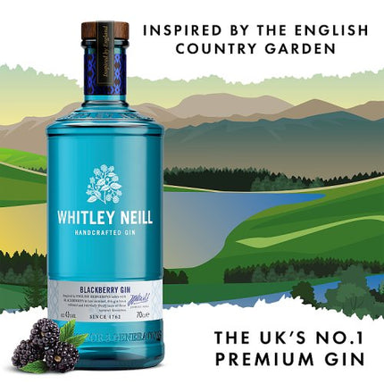 Whitley Neill Blackberry Gin 70cl Bottle