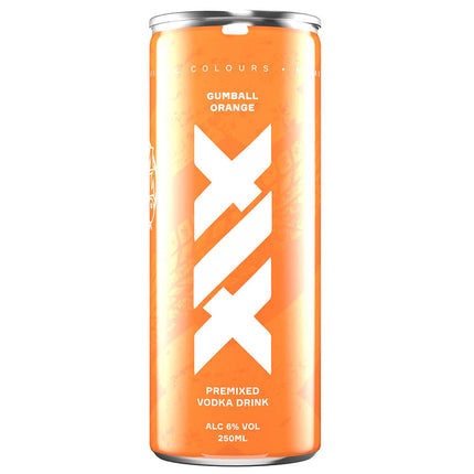 XIX Pre-Mixed Gumball Orange Can 250ml