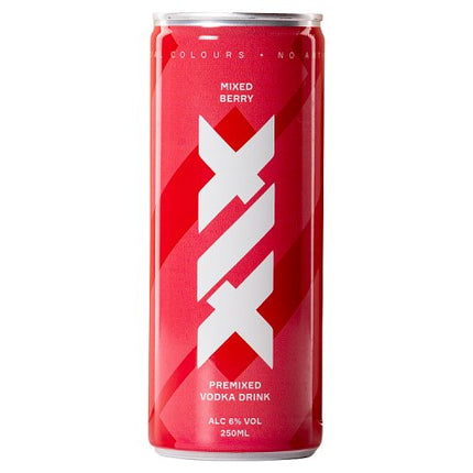 XIX Pre-Mixed Mixed Berry Can 250ml