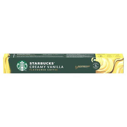 Starbucks Creamy Vanilla Flavoured Coffee Pods x10 51g