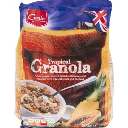 Grain Tropical Granola with Fruit & Coconut 500g