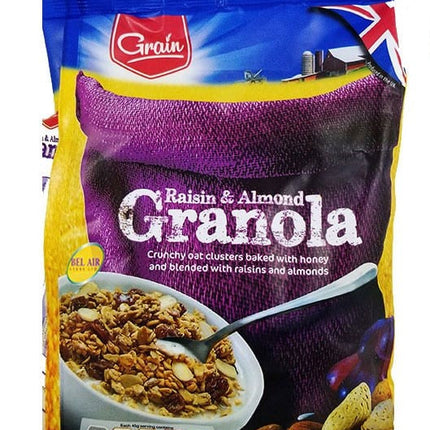 Grain Raisin & Almond Granola 500g