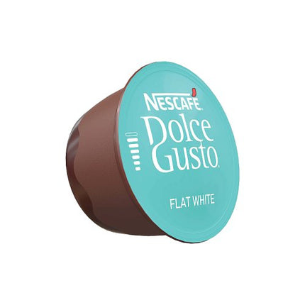 Nescafe Dolce Gusto Flat White Coffee Pods x16 187.2g